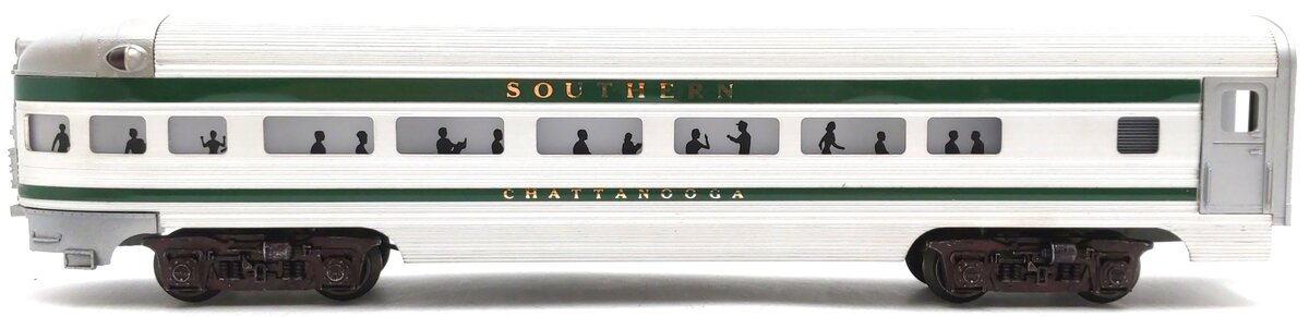 Williams O Gauge Southern "Chattanooga" Observation Passenger Car EX