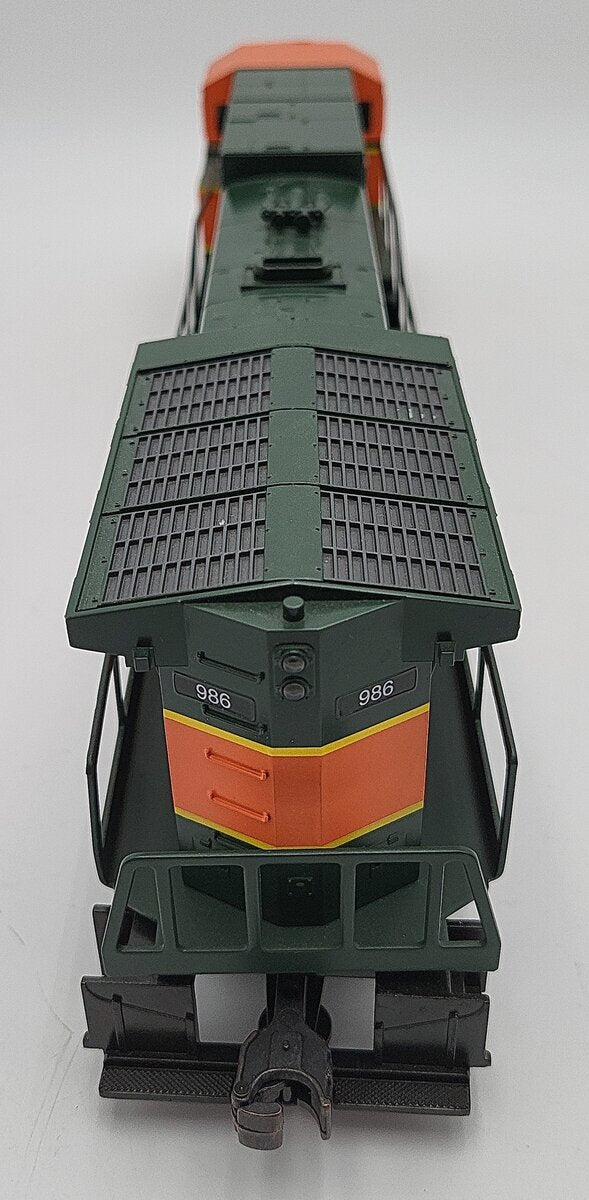 Williams DA116 Burlington Northern Dash-8 Powered Locomotive with Horn #986 EX/Box