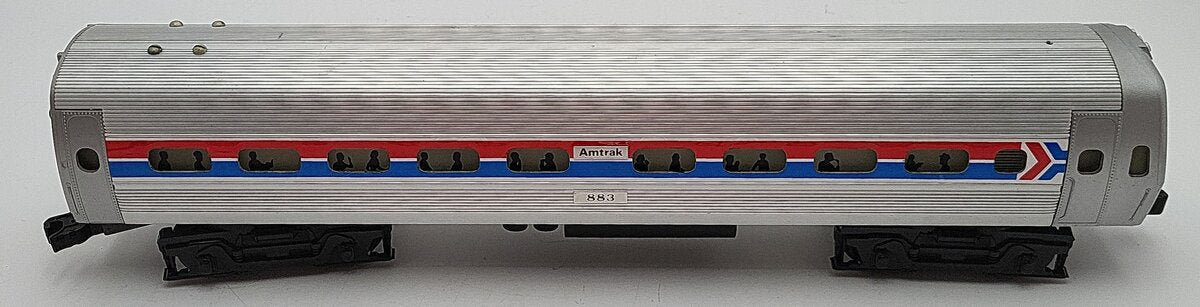 Williams 2883 O Gauge Amtrak 72' Streamlined Diner Car EX/Box