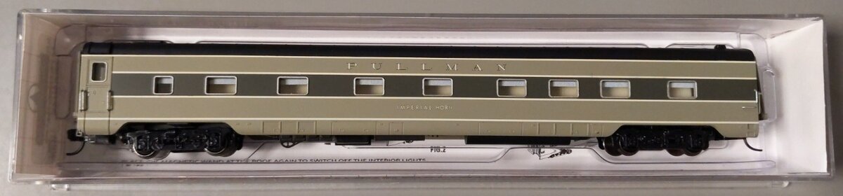 Centralia Car Shops CCS3811-07 N Union Pacific "Imperial Horn" 4-4-2 Sleeper Car LN/Box