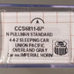Centralia Car Shops CCS3811-07 N Union Pacific "Imperial Horn" 4-4-2 Sleeper Car LN/Box