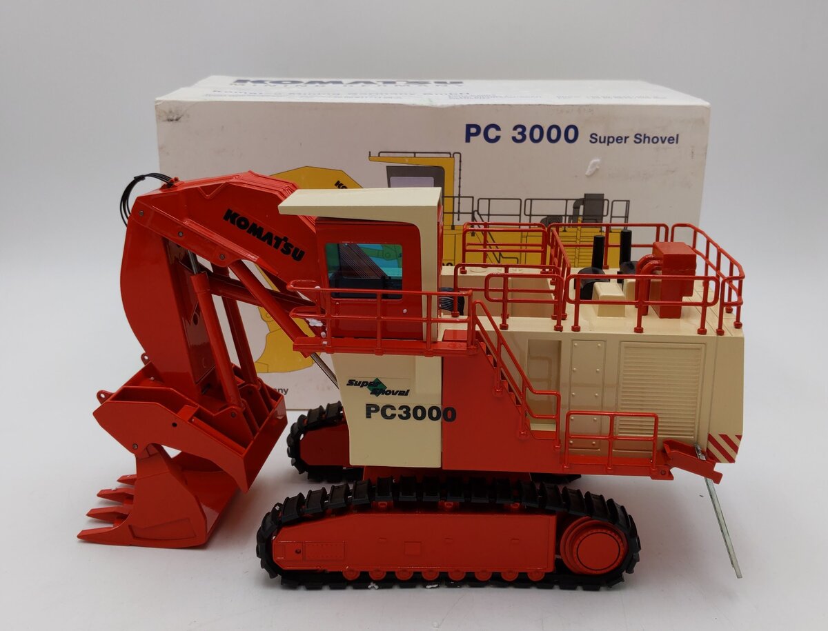 Komatsu 1:50 Scale Diecast PC 3000 Super Shovel - AEP Colors EX/Box