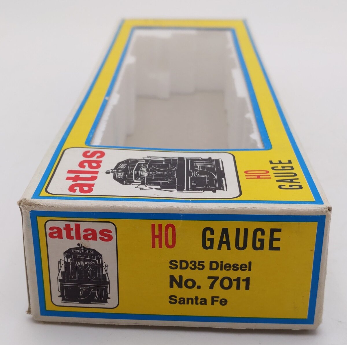 Atlas 7011 HO Scale Santa Fe SD35 Powered Diesel Locomotive #1001 EX/Box
