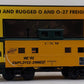 MTH 30-7727 O Gauge Chicago Northwestern Steel Caboose #10801 LN/Box