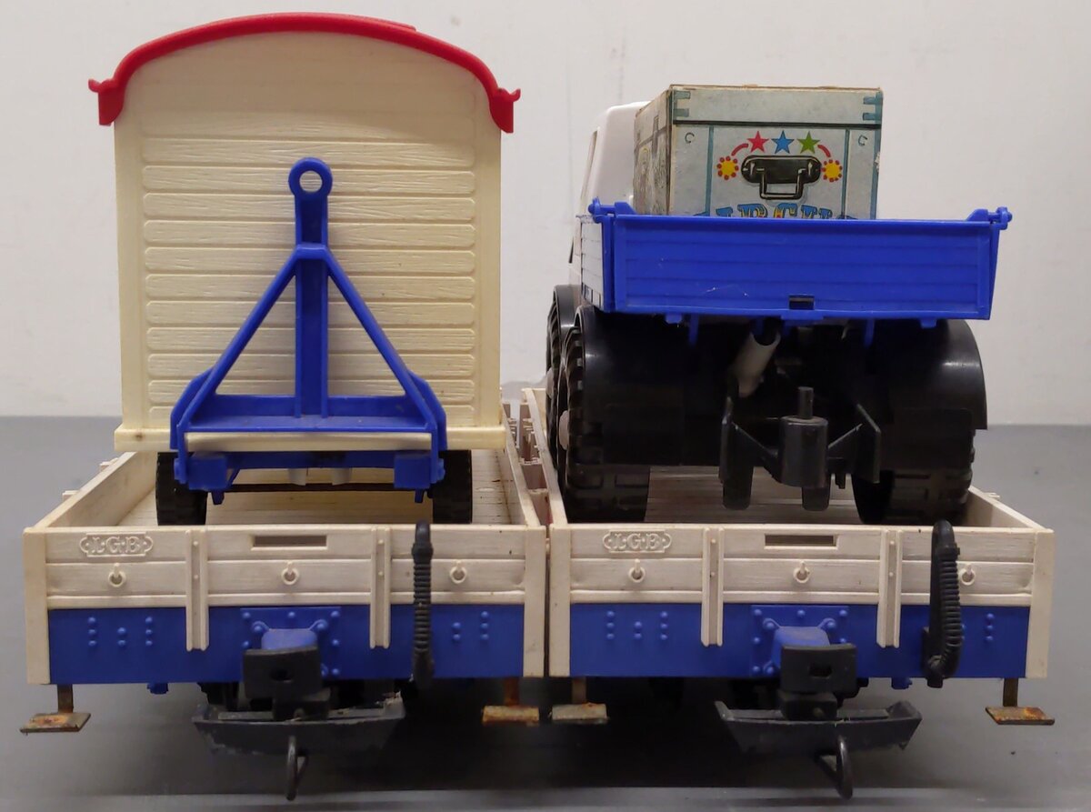 LGB 21988 G Scale Circus Steam Train Set VG