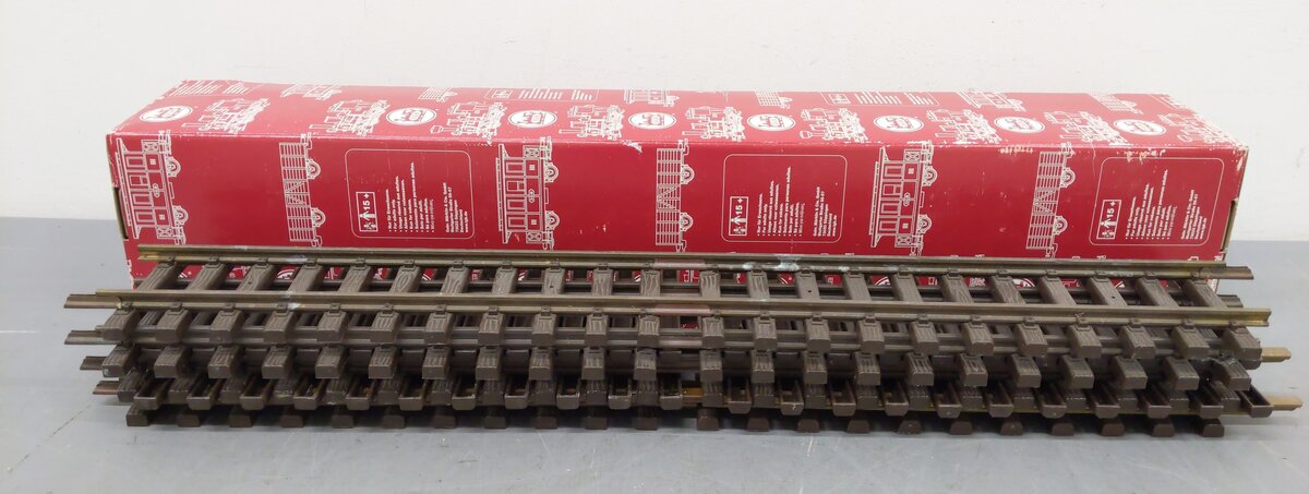 LGB 10600 G Gauge 24" Straight Track Sections (6) VG/Box