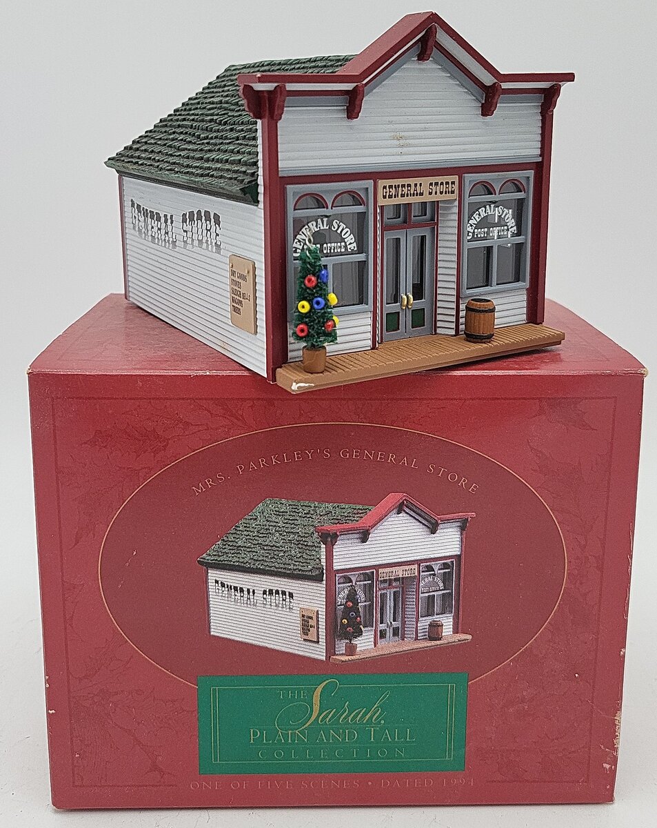 Hallmark XPR9451 Mrs. Parkley's General Store The Sarah Plain & Tall Collection EX/Box