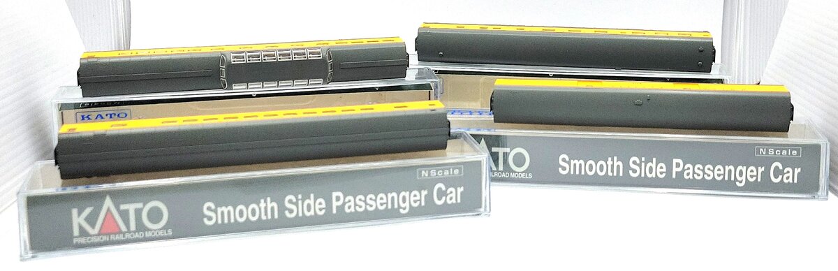 Kato 106-1102 N Scale Union Pacific Smoothside Passenger Cars - Set B LN/Box