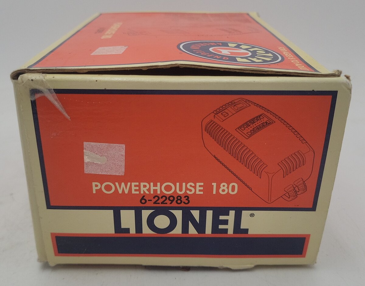 Lionel 6-22983 O 180 Watt Powerhouse Power Supply EX/Box