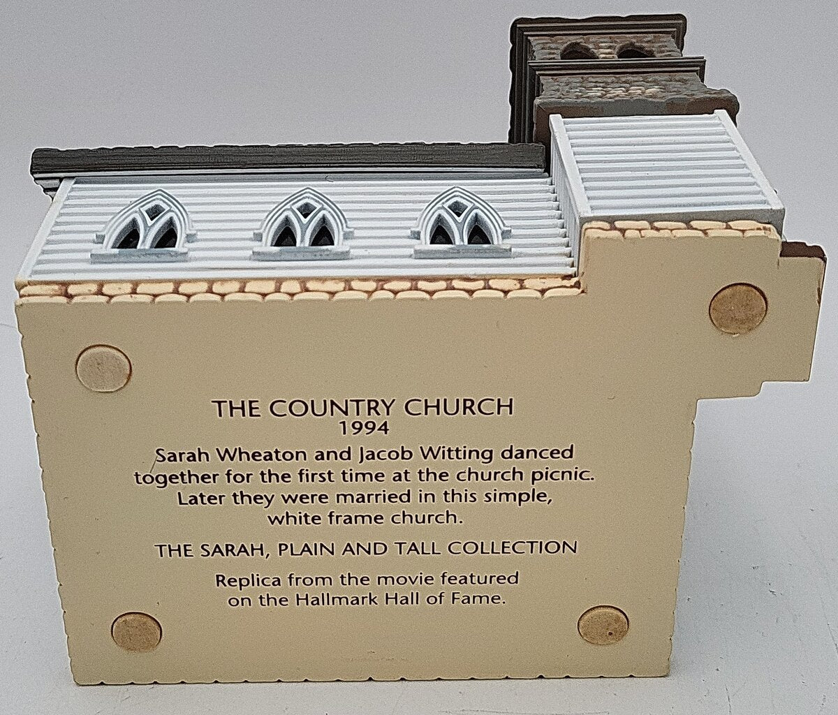 Hallmark 09450 The The Sarah Plain & Tall Collection Country Church