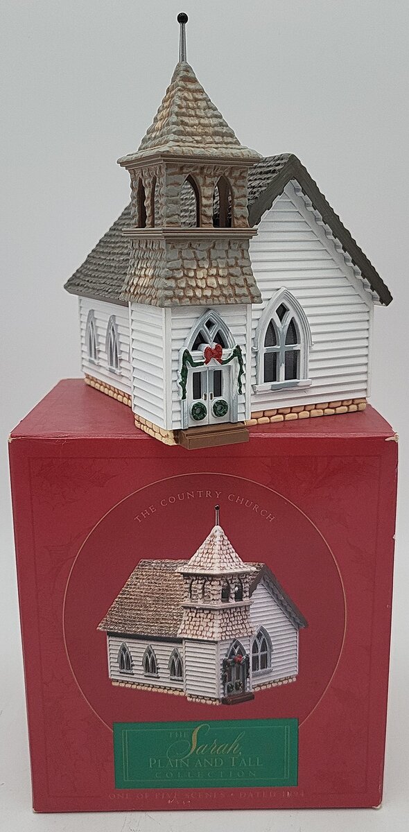 Hallmark 09450 The The Sarah Plain & Tall Collection Country Church
