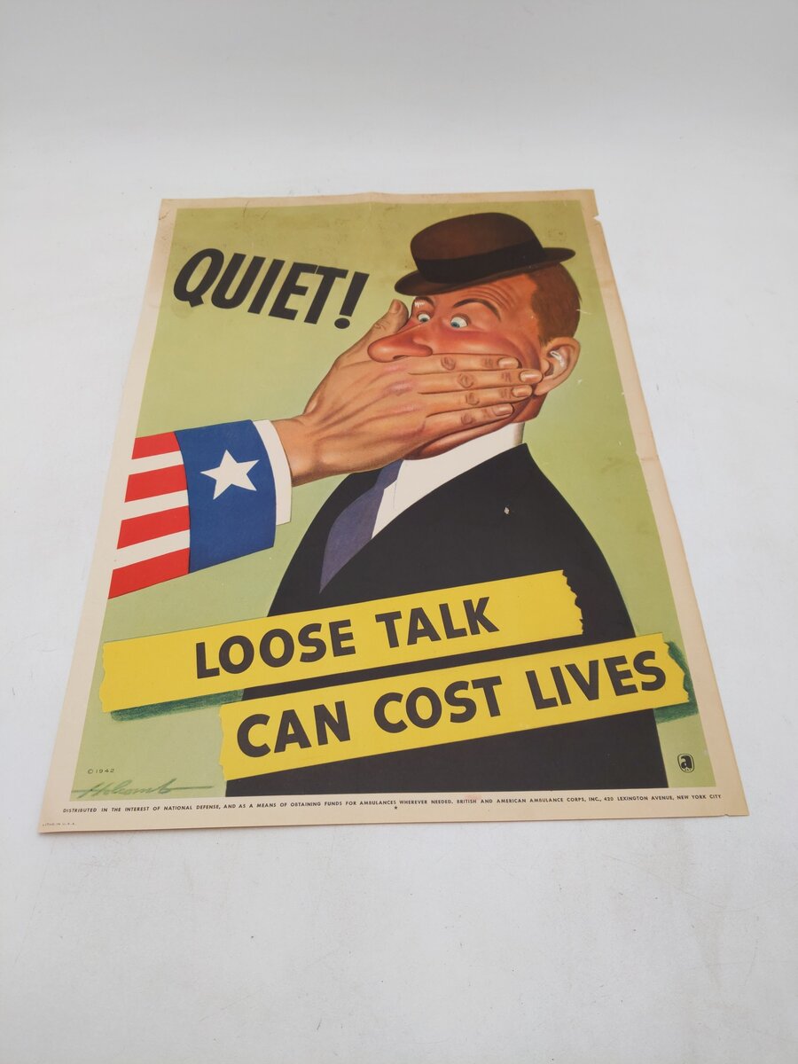Loose Talk Can Cost Lives by Dal Holcomb