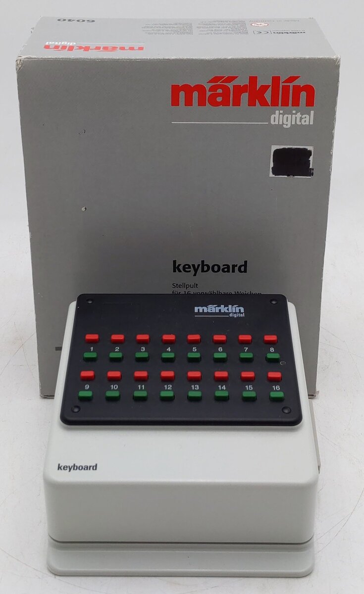 Marklin 6040 HO Scale Digital Keyboard Controller EX/Box