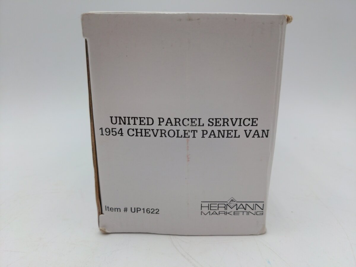 Hermann Marketing UP1622 1:28 UPS 1954 Chevrolet Panel Van VG/Box