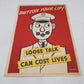"Button Your Lip" Loose Talk Can Cost Lives by Otto Soglow