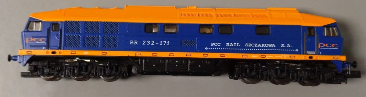Brawa 61006 N Scale British Rail PCC Rokita 232 Diesel Locomotive #232-171 LN/Box