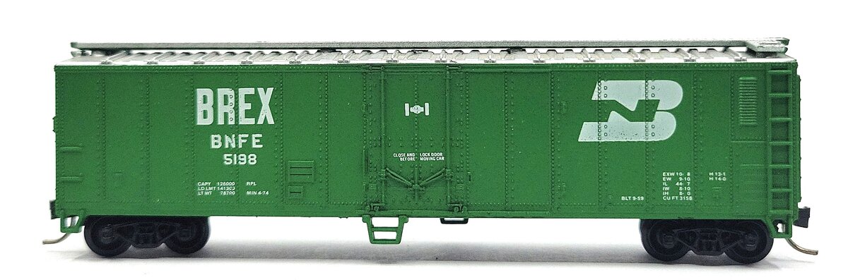 Atlas 3653 N Scale Burlington Northern 50' Reefer #5198 LN/Box
