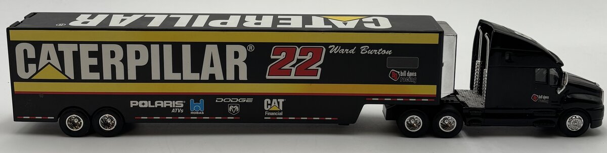 Racing Champions 76122 1:64 Ward Burton #22 Caterpillar Racing Transporter EX
