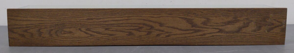 O Gauge 36" Glass Display Case w/ Wood Base EX
