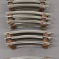 Lionel 6-65014 O-27 Tubular Half-Curved Track Sections (18) EX