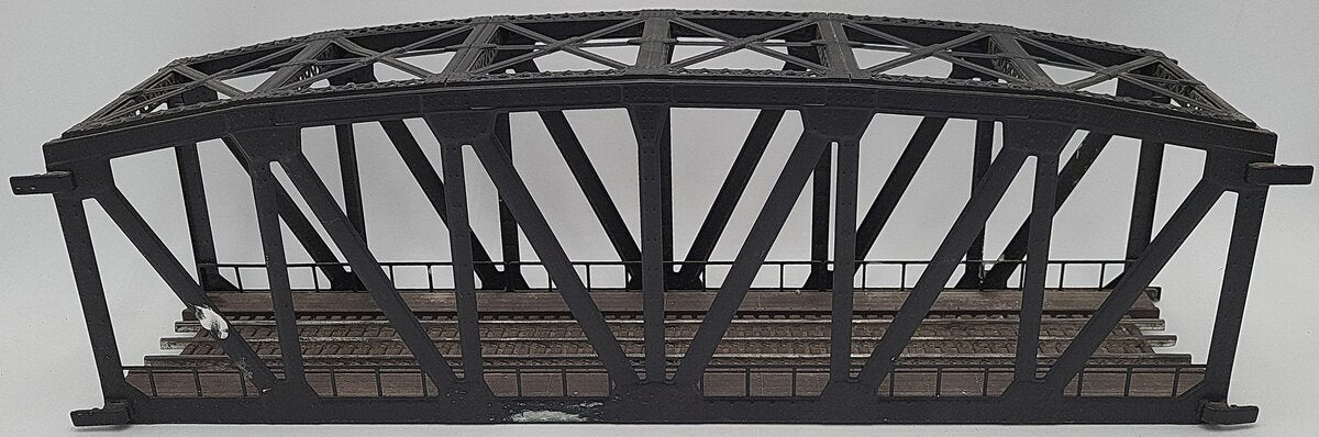 O Gauge 20" Metal Arched Trussell Bridge EX