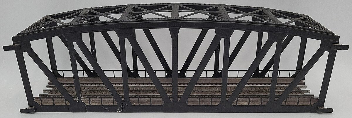 O Gauge 20" Metal Arched Trussell Bridge EX