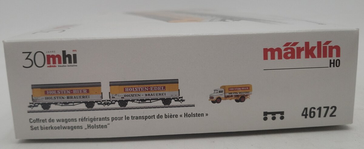 Marklin 46172 HO "Holsten" Beer Refrigerator Car Set LN/Box
