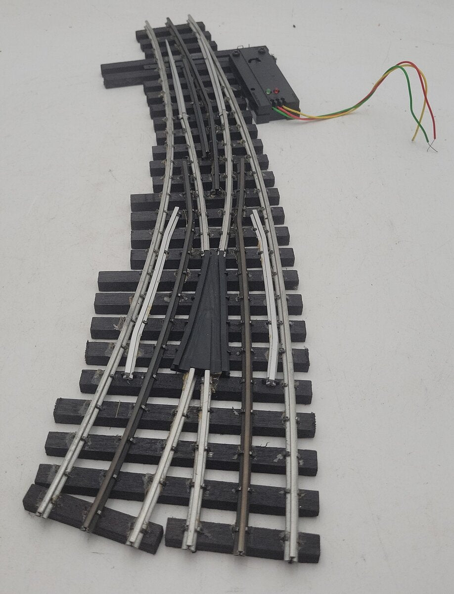 Ross 160M Right Hand Curved Switch Turnout with DZ-1000  VG/Box