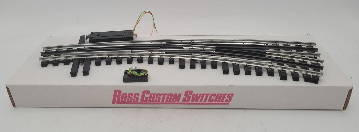 Ross 160M Right Hand Curved Switch Turnout with DZ-1000  VG/Box