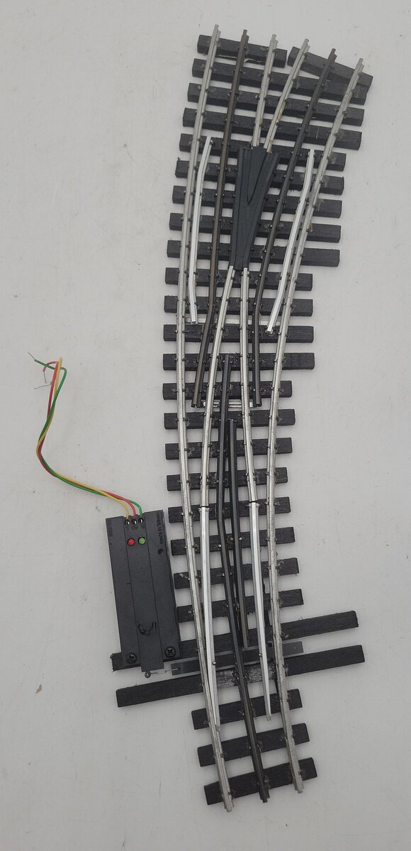 Ross 160M Right Hand Curved Switch Turnout with DZ-1000  VG/Box