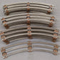 Lionel 6-65033 O-27 Regular Tubular Curved Track Section (16) VG