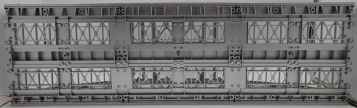 MTH 40-1062 O Gauge 2-Track Silver Steel Arch Bridge EX/Box