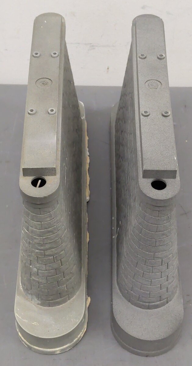 MTH 40-1062 O Gauge 2-Track Silver Steel Arch Bridge EX/Box