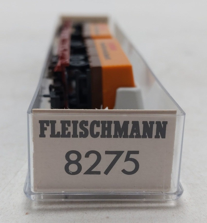 Fleischmann 8275 N Scale DB Flatcar w/ Fleischmann Trailers LN/Box