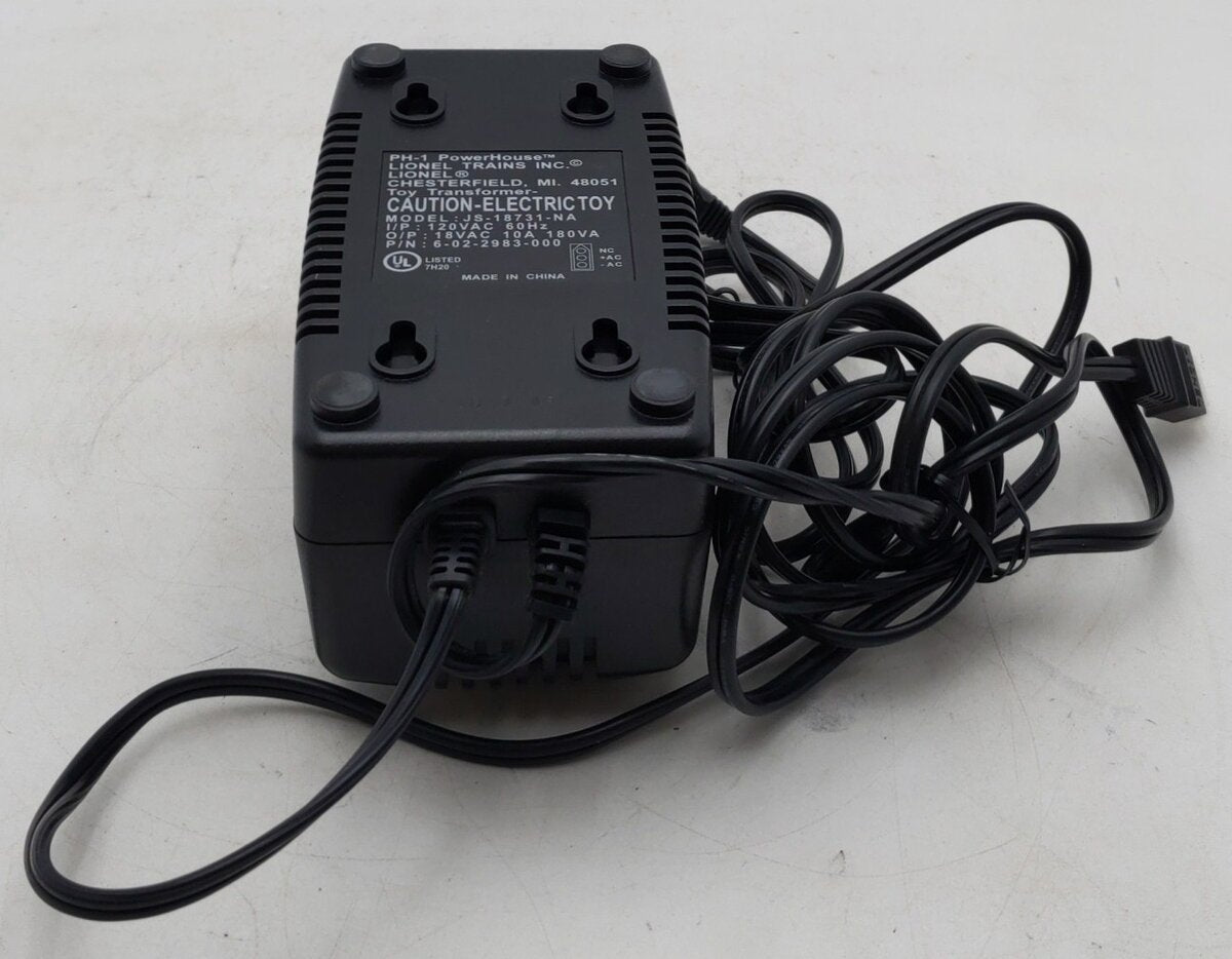 Lionel 6-22983 O 180 Watt Powerhouse Power Supply EX/Box