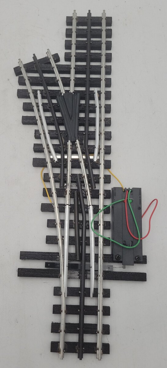 Ross 121M O64 Left Hand with DZ-1000 Remote Switch Turnout VG/Box