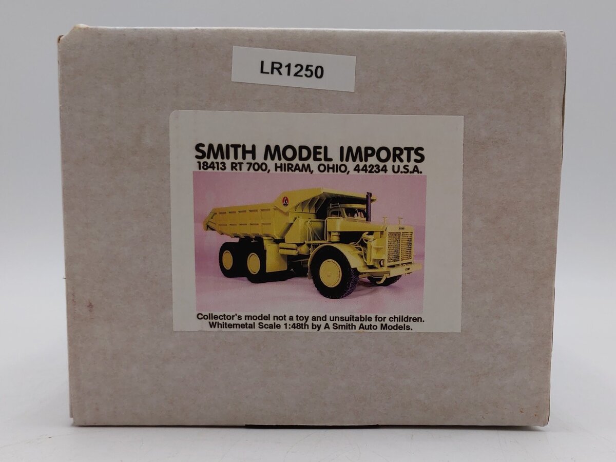 Alan Smith Models 1:48 Scale Diecast Euclid R62 Mining Dump Truck EX