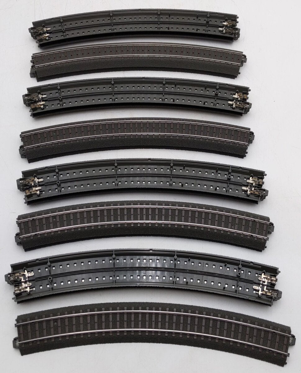Marklin 24330 C Track 20-1/4" 30° Curved Track Sections (15) EX