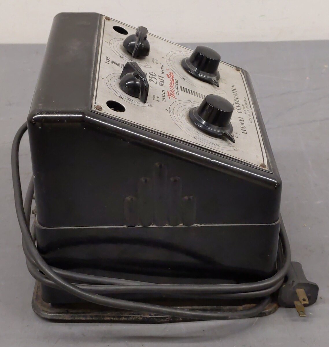 Lionel O Postwar Type Z 250 Watt Trainmaster Transformer VG