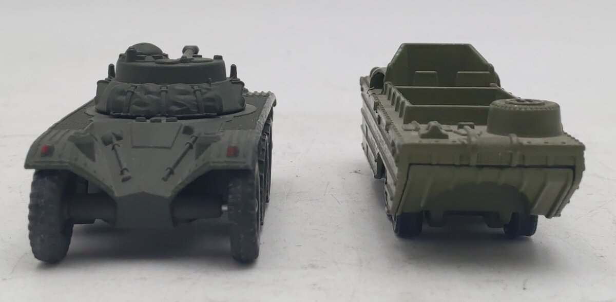 Dinky Toys 1/43 Scale Diecast EBR Panhard & DUKW Amphibian [2] EX