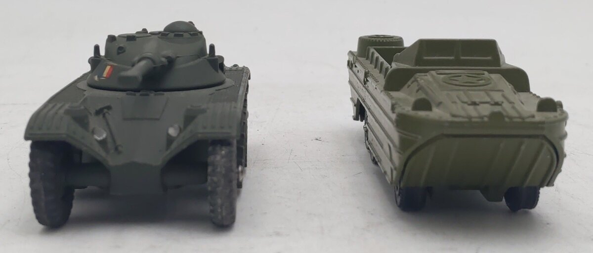 Dinky Toys 1/43 Scale Diecast EBR Panhard & DUKW Amphibian [2] EX