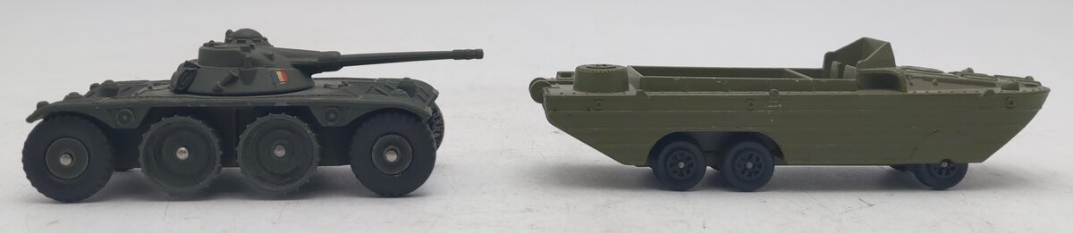 Dinky Toys 1/43 Scale Diecast EBR Panhard & DUKW Amphibian [2] EX