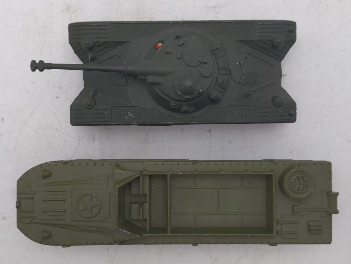 Dinky Toys 1/43 Scale Diecast EBR Panhard & DUKW Amphibian [2] EX