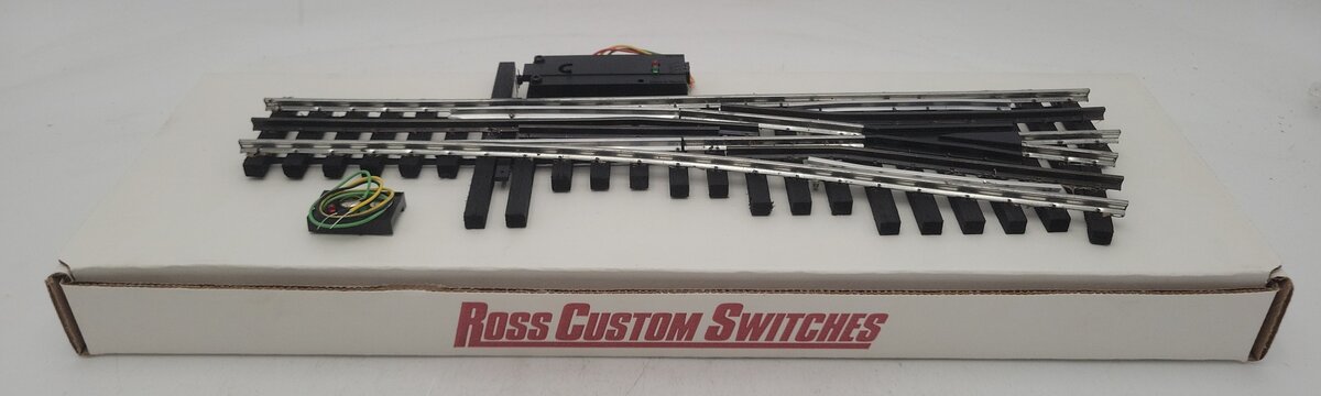 Ross 200M O Right Hand Switch Turnout with DZ 1000 Control VG/Box