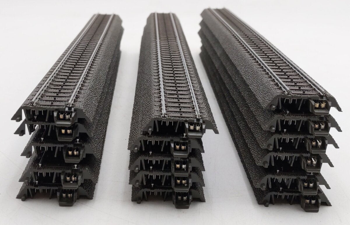 Marklin 24360 HO Scale 14-3/16" Straight C Track Sections (16) EX