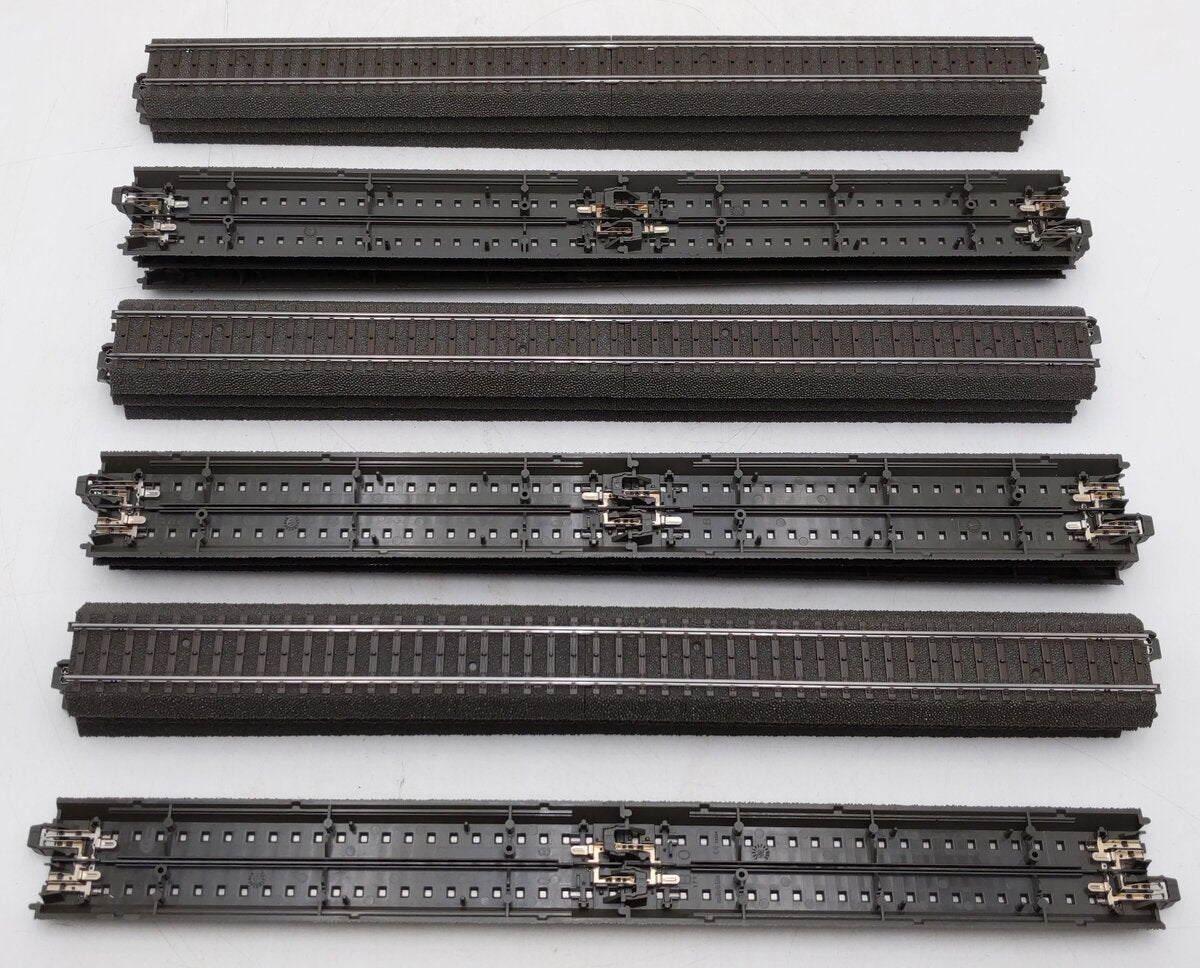 Marklin 24360 HO Scale 14-3/16" Straight C Track Sections (16) EX