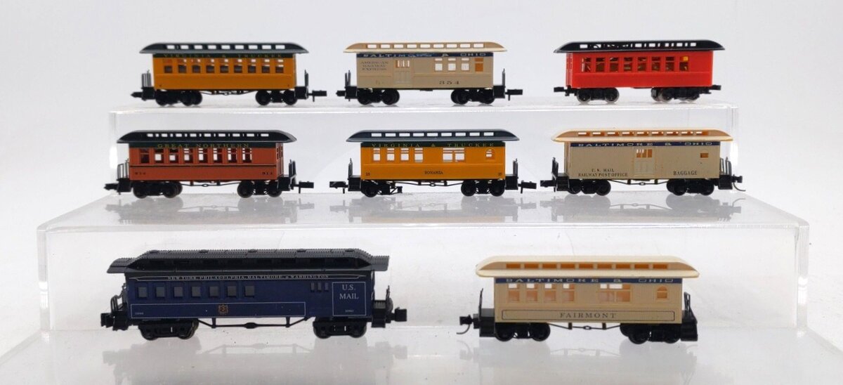 Bachmann & Other N Scale Assorted Passenger Cars [8] EX