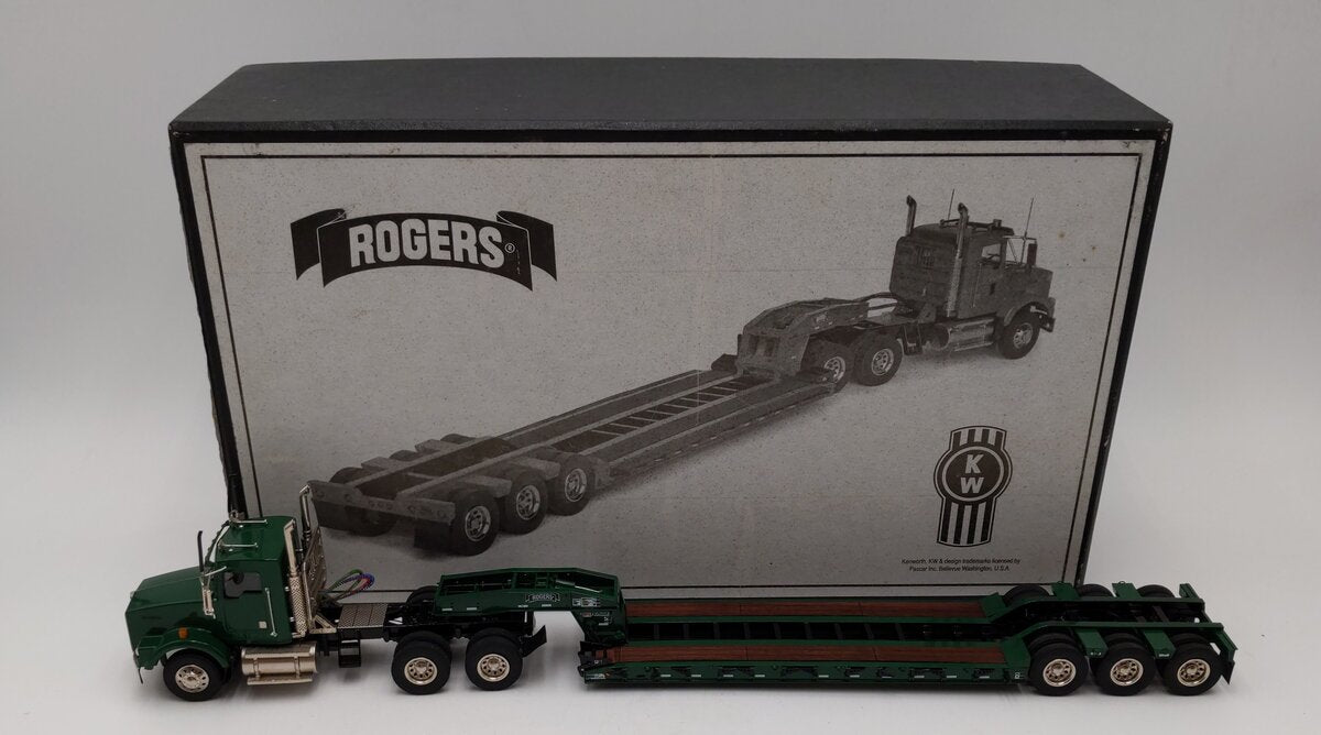 CCM 1:48 Scale Diecast Kenworth T800 Tractor Roger Ultima CR50 Trailer EX/Box