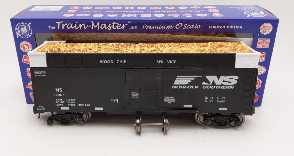 RMT 86447 O Norfolk Southern Woodchip Car VG/Box