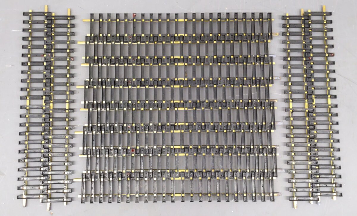 Aristo-Craft 30060 G Scale Brass 24 Inch USA Style Straight Track (12) VG